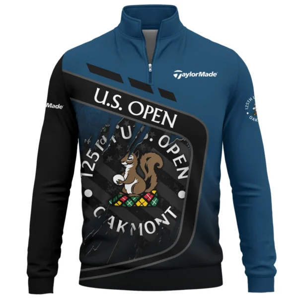 TaylorMade 125th U.S. Open Exclusive Logo Quarter-Zip Sweatshirt QTUSG110625A4TM-QTZ - Image 2