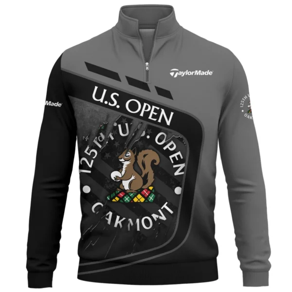 TaylorMade 125th U.S. Open Exclusive Logo Quarter-Zip Sweatshirt QTUSG110625A6TM-QTZ - Image 2