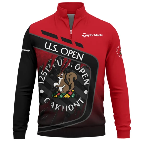 TaylorMade 125th U.S. Open Exclusive Logo Quarter-Zip Sweatshirt QTUSG110625A7TM-QTZ - Image 2