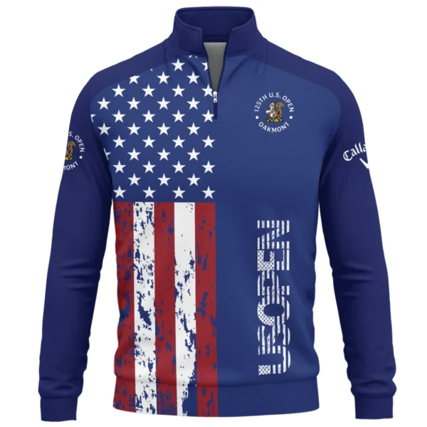Callaway 125th U.S. Open Exclusive Logo Quarter-Zip Sweatshirt QTUSG120625A3CLW-QTZ - Image 2
