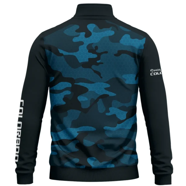 Holden Colorado Exclusive Logo Quarter Zip Sweatshirt Ute QTUT020625A1HC - Blue - Image 2
