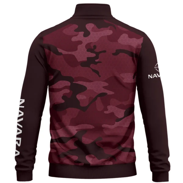 Nissan Navara Exclusive Logo Quarter Zip Sweatshirt Ute QTUT020625A1NNA - Marron - Image 2