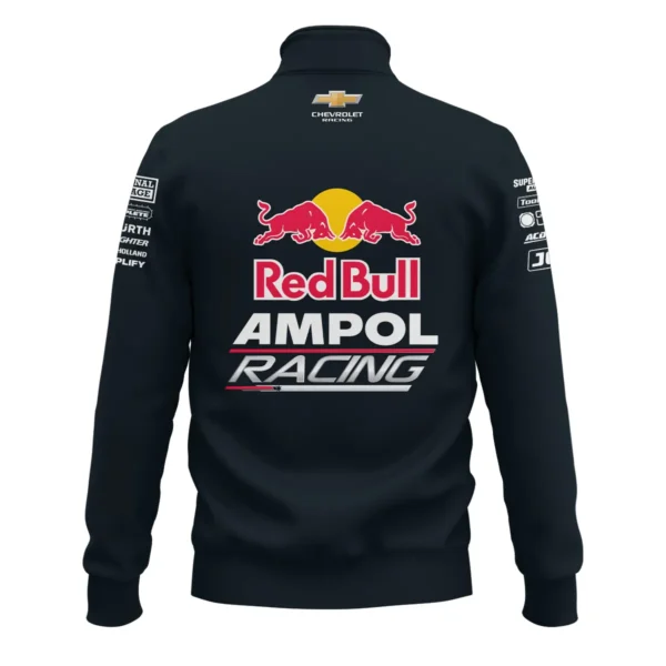 Red Bull Ampol Racing Exclusive Logo Quarter-Zip Sweatshirt QTRB140525A2-QTZ - Image 3