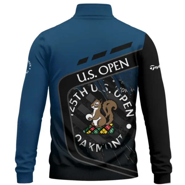 TaylorMade 125th U.S. Open Exclusive Logo Quarter-Zip Sweatshirt QTUSG110625A4TM-QTZ - Image 3