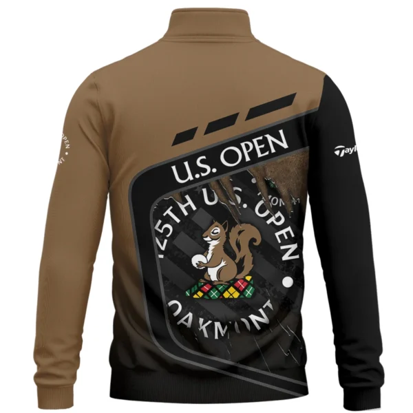 TaylorMade 125th U.S. Open Exclusive Logo Quarter-Zip Sweatshirt QTUSG110625A5TM-QTZ - Image 3