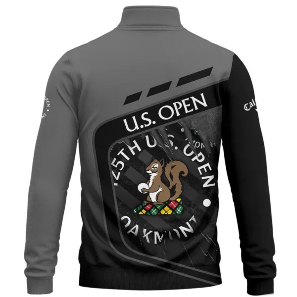 Callaway 125th U.S. Open Exclusive Logo Quarter-Zip Sweatshirt QTUSG110625A6CLW-QTZ - Image 3
