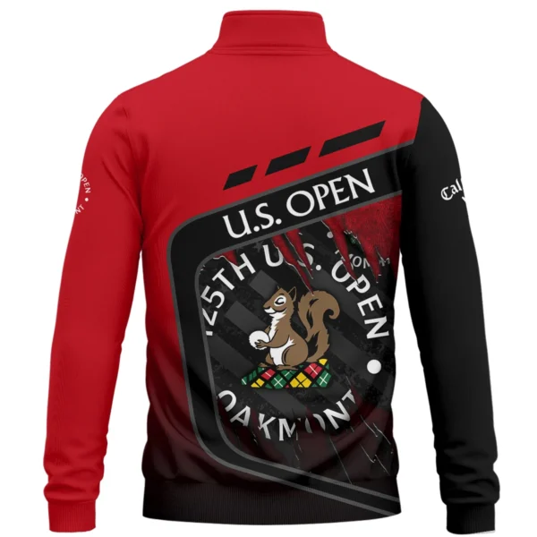 Callaway 125th U.S. Open Exclusive Logo Quarter-Zip Sweatshirt QTUSG110625A7CLW-QTZ - Image 3