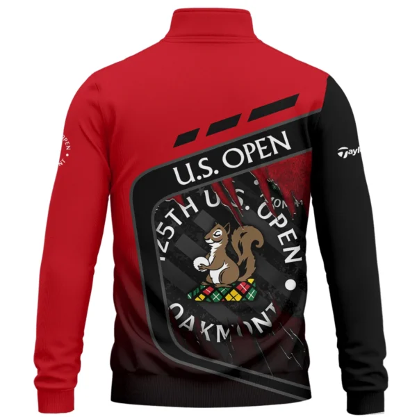 TaylorMade 125th U.S. Open Exclusive Logo Quarter-Zip Sweatshirt QTUSG110625A7TM-QTZ - Image 3