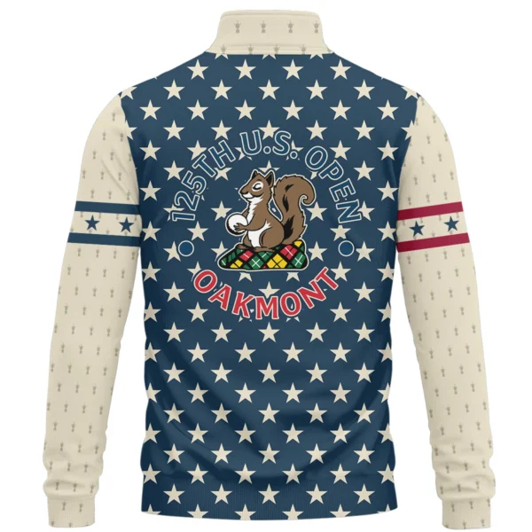 TaylorMade 125th U.S. Open Exclusive Logo Quarter-Zip Sweatshirt QTUSG120625A2TM-QTZ - Image 3