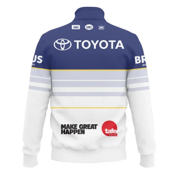 North Queensland Cowboys NRL Exclusive Logo Quarter-Zip Sweatshirt QTVA050625NRL01NQL-QTZ - Image 3