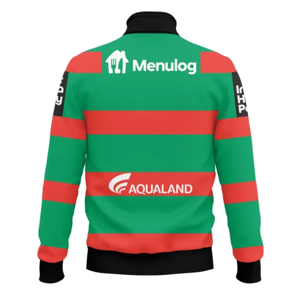 South Sydney Rabbitohs NRL Exclusive Logo Quarter-Zip Sweatshirt QTVA050625NRL01SOU-QTZ - Image 3