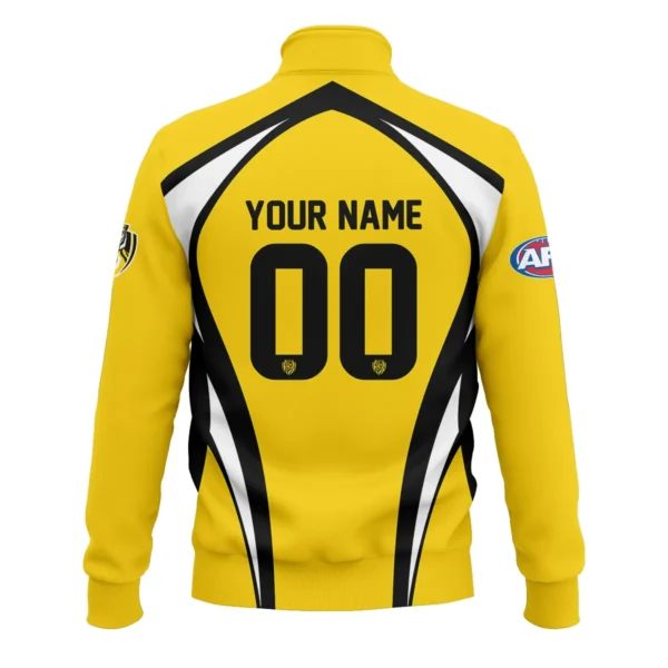 Richmond Tigers AFL Exclusive Logo Quarter-Zip Sweatshirt QTVA250625AFL03RICH-QTZ - Image 3