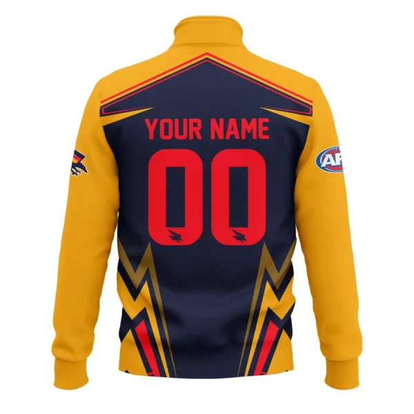 Adelaide Crows AFL Exclusive Logo Quarter-Zip Sweatshirt QTVA270625AFL04ADEL-QTZ - Image 3