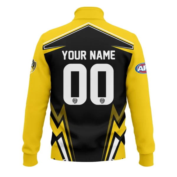 Richmond Tigers AFL Exclusive Logo Quarter-Zip Sweatshirt QTVA270625AFL04RICH-QTZ - Image 3
