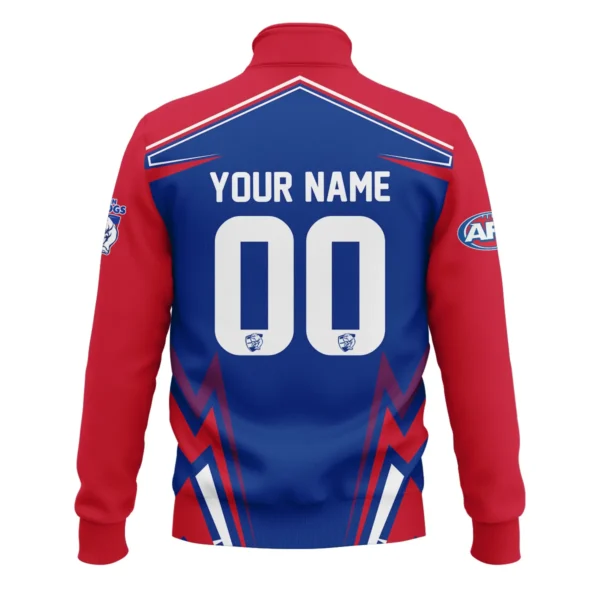 Western Bulldogs AFL Exclusive Logo Quarter-Zip Sweatshirt QTVA270625AFL04WB-QTZ - Image 3