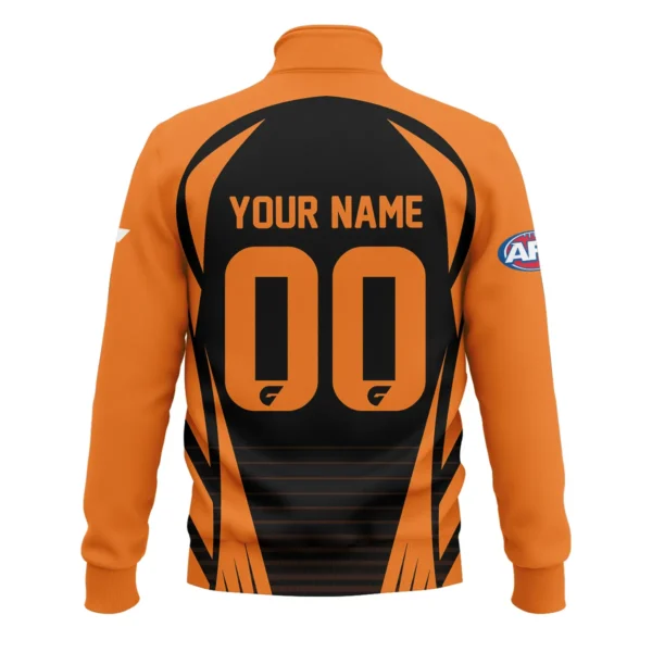 GWS Giants AFL Exclusive Logo Quarter-Zip Sweatshirt QTVA280625AFL05GWS-QTZ - Image 3