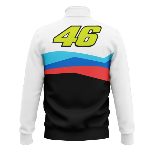 VR46 Racing Team Exclusive Logo Quarter Zip Sweatshirt QTVAGP120625A18VR46-QTZ - Image 3