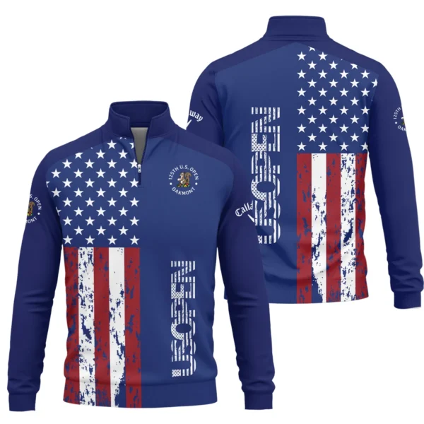 Callaway 125th U.S. Open Exclusive Logo Quarter-Zip Sweatshirt QTUSG120625A3CLW-QTZ