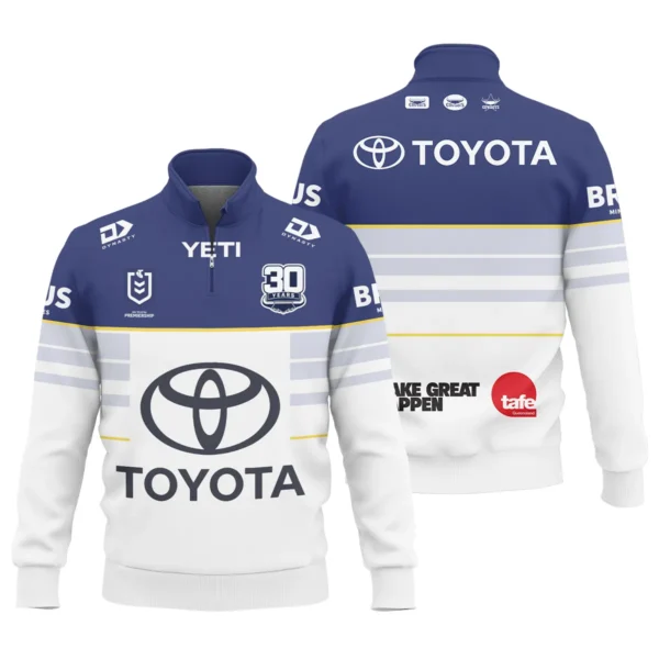 North Queensland Cowboys NRL Exclusive Logo Quarter-Zip Sweatshirt QTVA050625NRL01NQL-QTZ