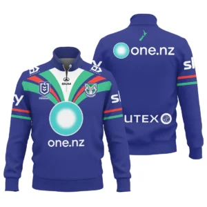 NZ Warriors NRL Exclusive Logo Quarter-Zip Sweatshirt QTVA050625NRL01NZL-QTZ
