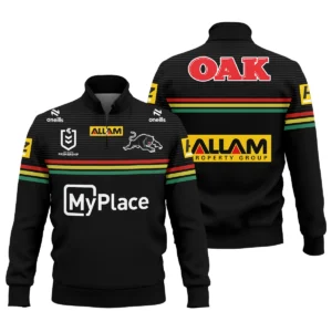 Penrith Panthers NRL Exclusive Logo Quarter-Zip Sweatshirt QTVA050625NRL01PEN-QTZ