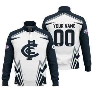 Carlton Blues AFL Exclusive Logo Quarter-Zip Sweatshirt QTVA270625AFL04CARL-QTZ
