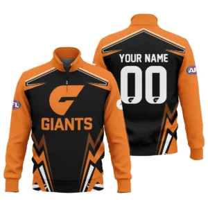 GWS Giants AFL Exclusive Logo Quarter-Zip Sweatshirt QTVA270625AFL04GWS-QTZ