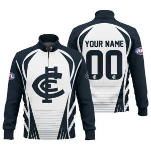 Carlton Blues AFL Exclusive Logo Quarter-Zip Sweatshirt QTVA280625AFL05CARL-QTZ