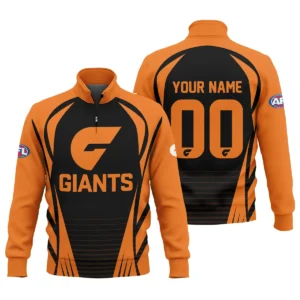 GWS Giants AFL Exclusive Logo Quarter-Zip Sweatshirt QTVA280625AFL05GWS-QTZ