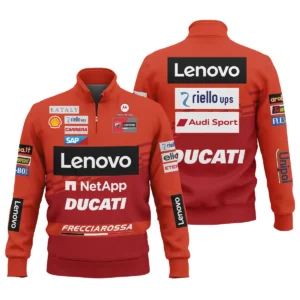Ducati Lenovo Team Exclusive Logo Quarter Zip Sweatshirt QTVAGP060625A2DUC-QTZ