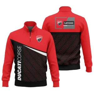 Ducati Lenovo Team Exclusive Logo Quarter Zip Sweatshirt QTVAGP110625A12DUC-QTZ