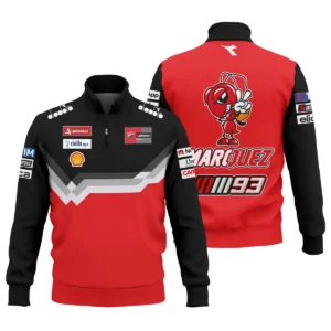 Marc Márquez Ducati Lenovo Team Exclusive Logo Quarter Zip Sweatshirt QTVAGP110625A14DUC-QTZ