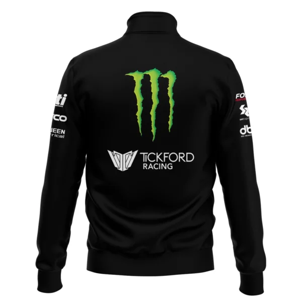 Monster Castrol Racing Exclusive Logo Quarter-Zip Sweatshirt HOSPC160625A01TF-QTZ - Image 3