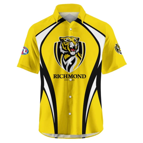 Richmond Tigers AFL Exclusive Logo Hawaiian Shirt QTVA250625AFL03RICH-HW - Image 2