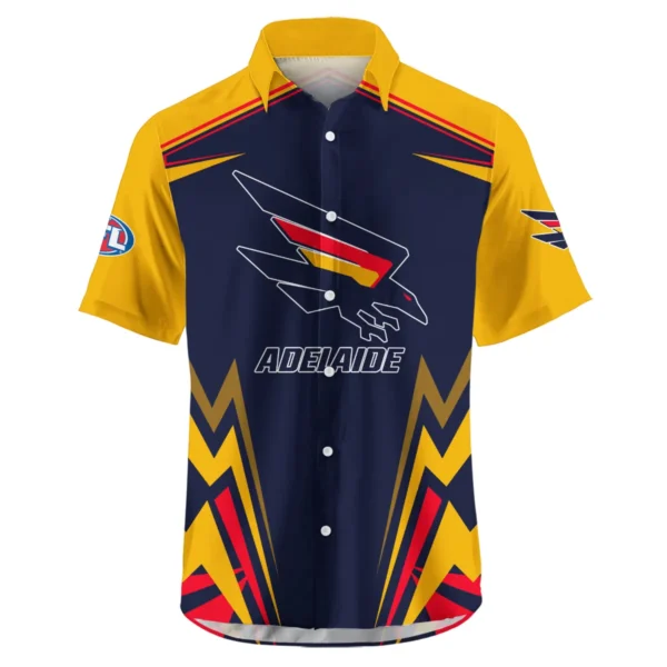 Adelaide Crows AFL Exclusive Logo Hawaiian Shirt QTVA270625AFL04ADEL-HW - Image 2