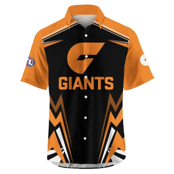 GWS Giants AFL Exclusive Logo Hawaiian Shirt QTVA270625AFL04GWS-HW - Image 2