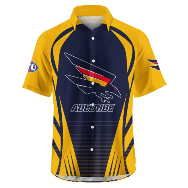 Adelaide Crows AFL Exclusive Logo Hawaiian Shirt QTVA280625AFL05ADEL-HW - Image 2