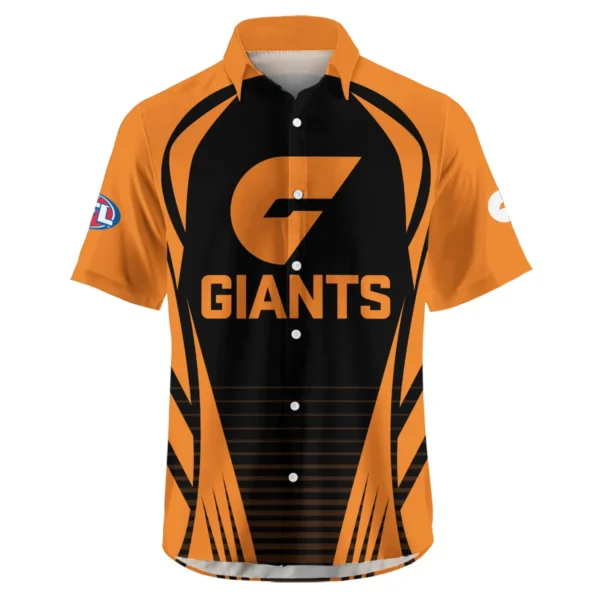 GWS Giants AFL Exclusive Logo Hawaiian Shirt QTVA280625AFL05GWS-HW - Image 2
