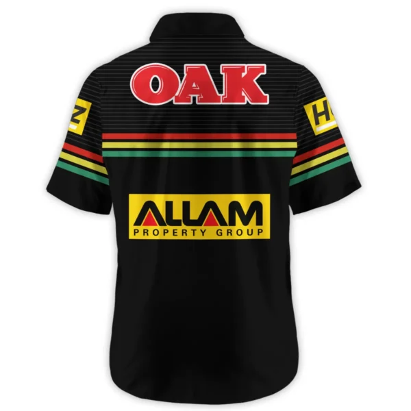 Penrith Panthers NRL Exclusive Logo Hawaiian Shirt QTVA050625NRL01PEN-HW - Image 3
