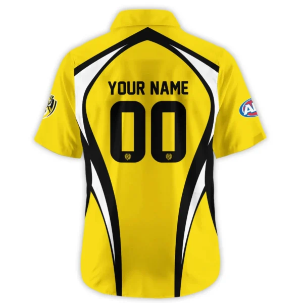 Richmond Tigers AFL Exclusive Logo Hawaiian Shirt QTVA250625AFL03RICH-HW - Image 3