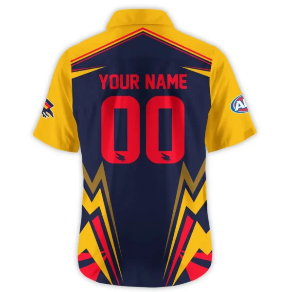 Adelaide Crows AFL Exclusive Logo Hawaiian Shirt QTVA270625AFL04ADEL-HW - Image 3