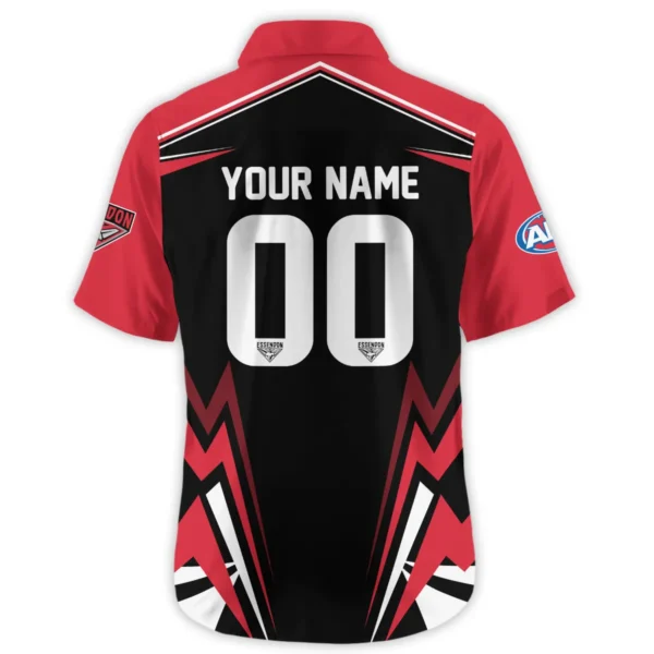 Essendon Bombers AFL Exclusive Logo Hawaiian Shirt QTVA270625AFL04ESS-HW - Image 3