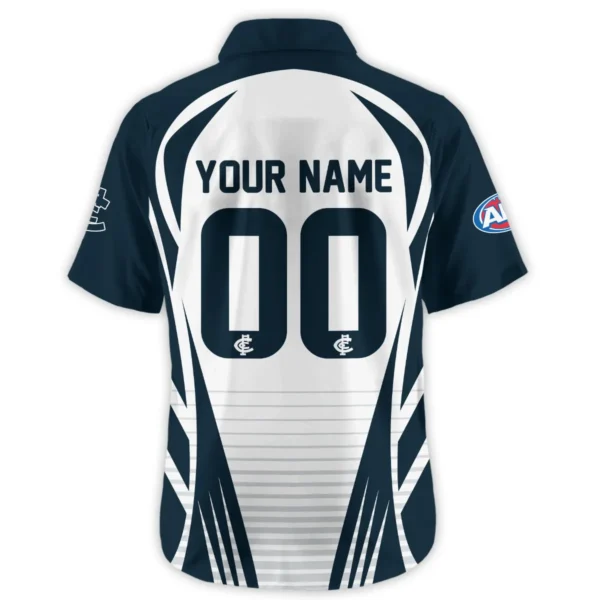 Carlton Blues AFL Exclusive Logo Hawaiian Shirt QTVA280625AFL05CARL-HW - Image 3