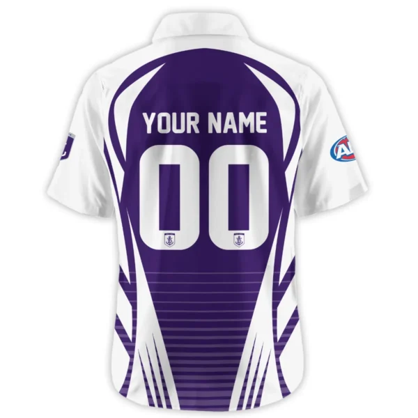 Fremantle Dockers AFL Exclusive Logo Hawaiian Shirt QTVA280625AFL05FRE-HW - Image 3