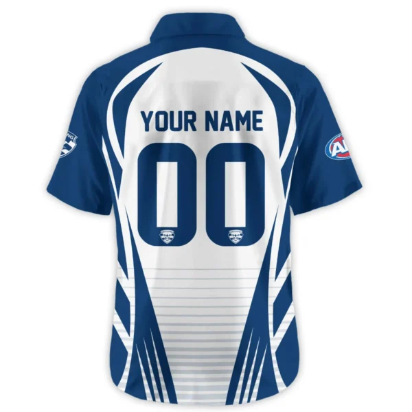 Geelong Cats AFL Exclusive Logo Hawaiian Shirt QTVA280625AFL05GEEL-HW - Image 3