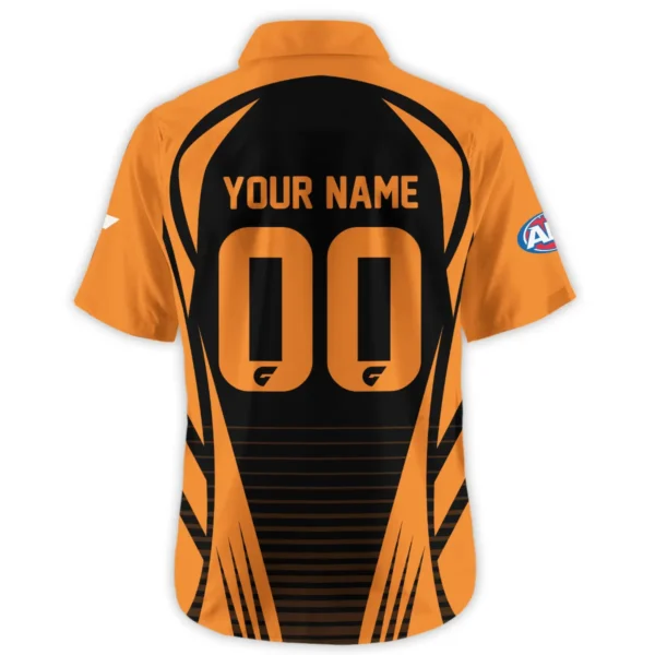 GWS Giants AFL Exclusive Logo Hawaiian Shirt QTVA280625AFL05GWS-HW - Image 3
