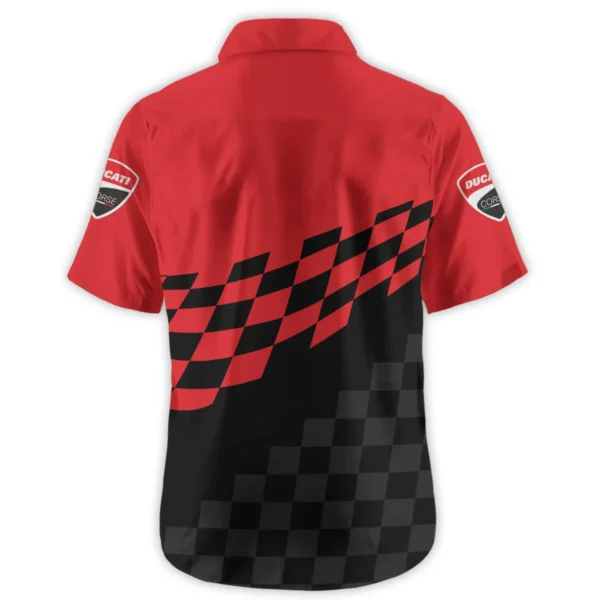 Ducati Lenovo Team Exclusive Logo Hawaiian Shirt QTVAGP100625A11DUC-HW - Image 3