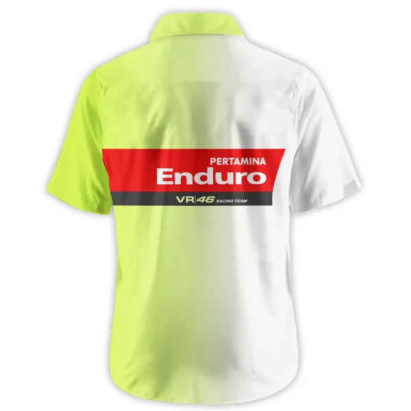 VR46 Racing Team Exclusive Logo Hawaiian Shirt QTVAGP130625A19VR46-HW - Image 3