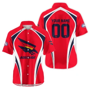 Adelaide Crows AFL Exclusive Logo Hawaiian Shirt QTVA250625AFL03ADEL-HW