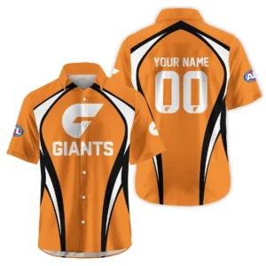 GWS Giants AFL Exclusive Logo Hawaiian Shirt QTVA250625AFL03GWS-HW